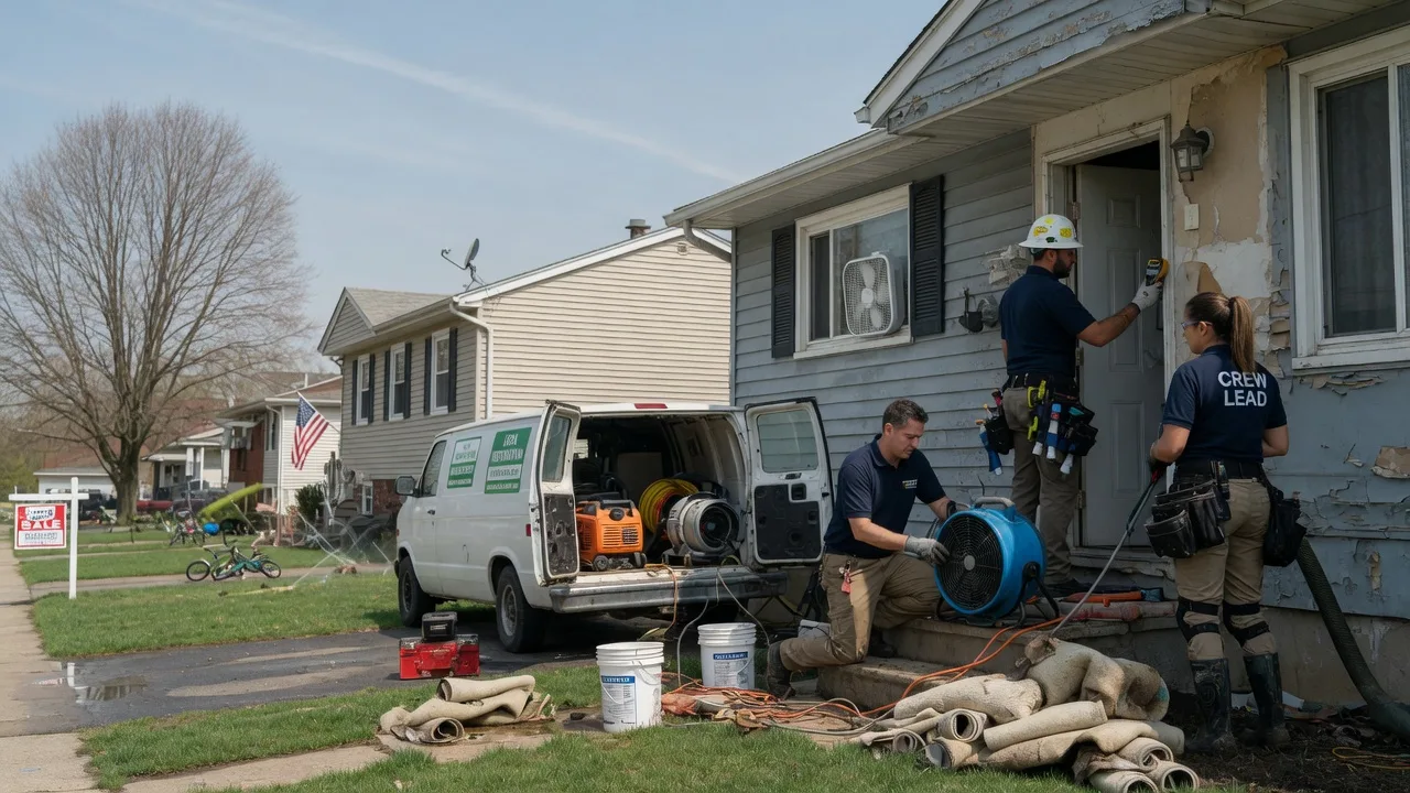 Flood Cleanup in Amherst, VA near me